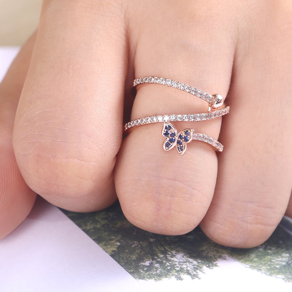 Butterfly Shaped Ring