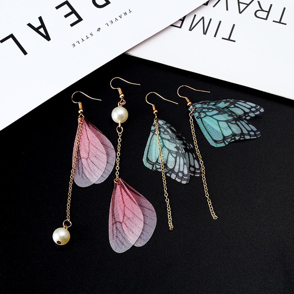 Vintage Handmade Butterfly  Earrings